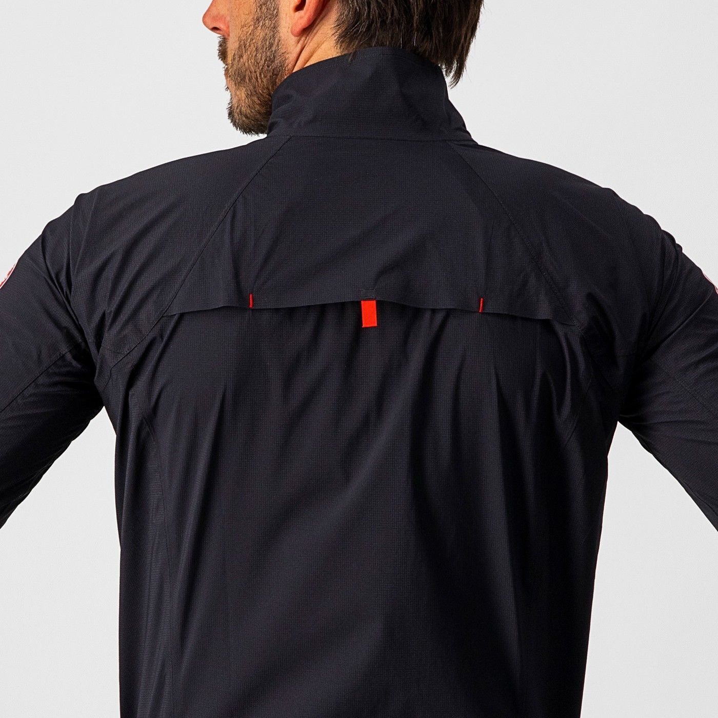 jacheta de ploaie castelli emergency 2 rain negru xxl 3