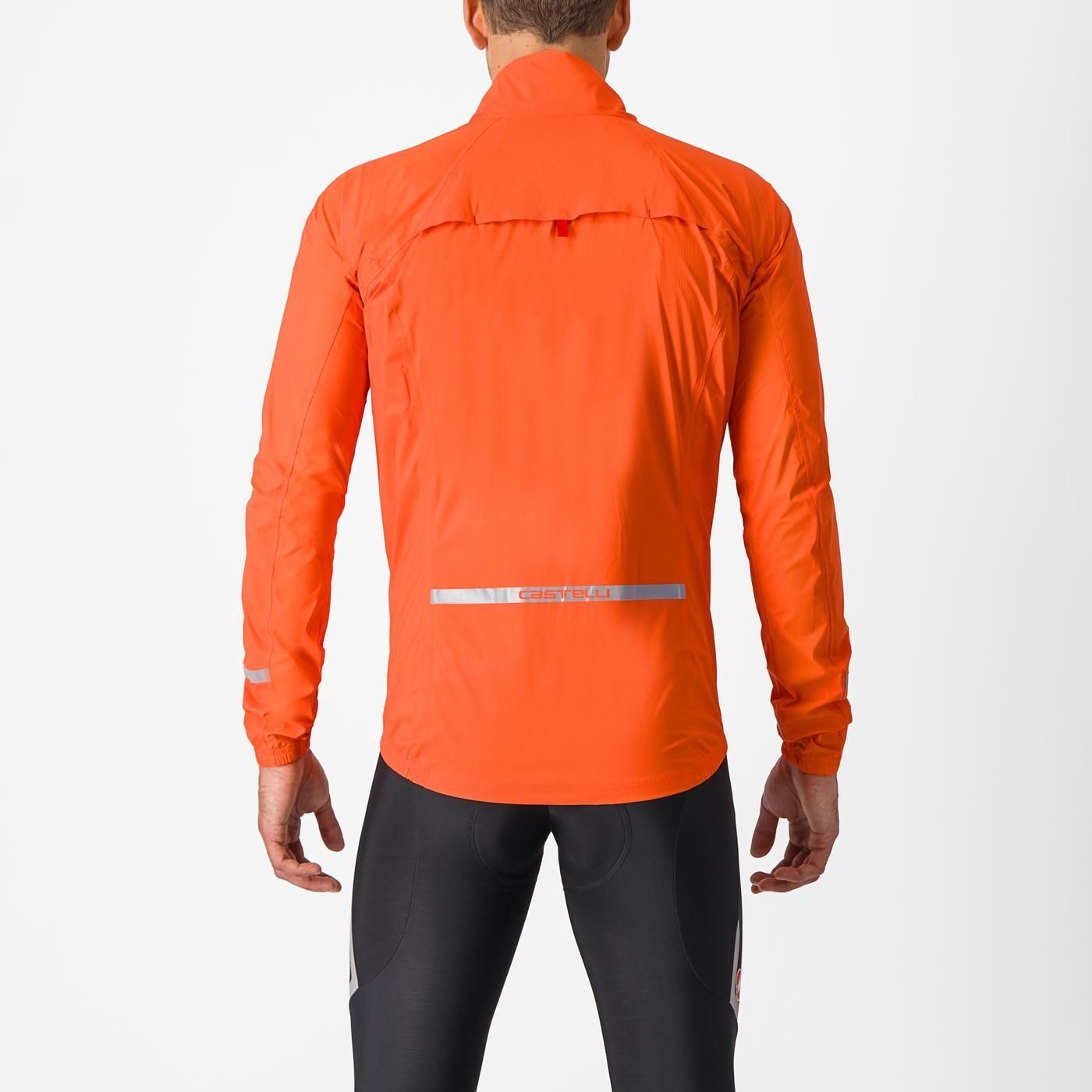 jacheta de ploaie castelli emergency 2 rain portocaliu xxxl 1