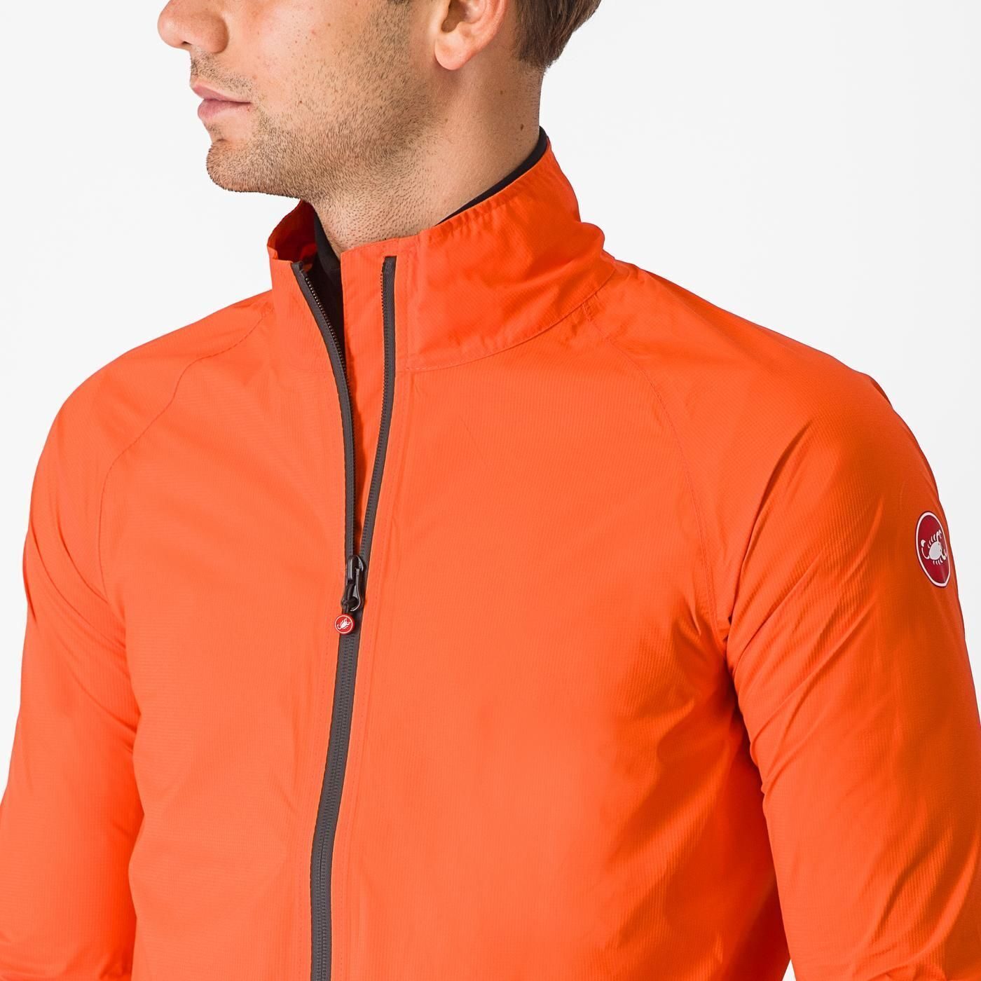 jacheta de ploaie castelli emergency 2 rain portocaliu xxxl 4