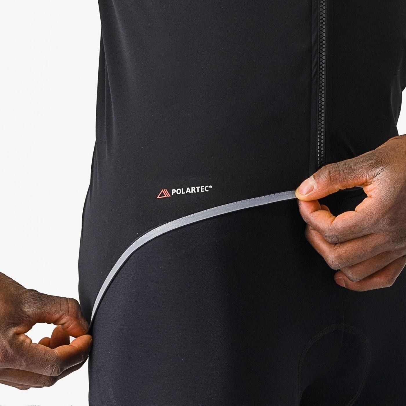 jacheta de ploaie castelli ultra rain cape pentru barbati negru argintiu reflex l 4