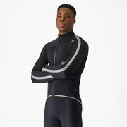 jacheta de ploaie castelli ultra rain cape pentru barbati negru argintiu reflex xxl