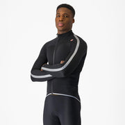 Jacheta de ploaie Castelli Ultra Rain Cape, pentru barbati, negru/argintiu reflex, XXXL