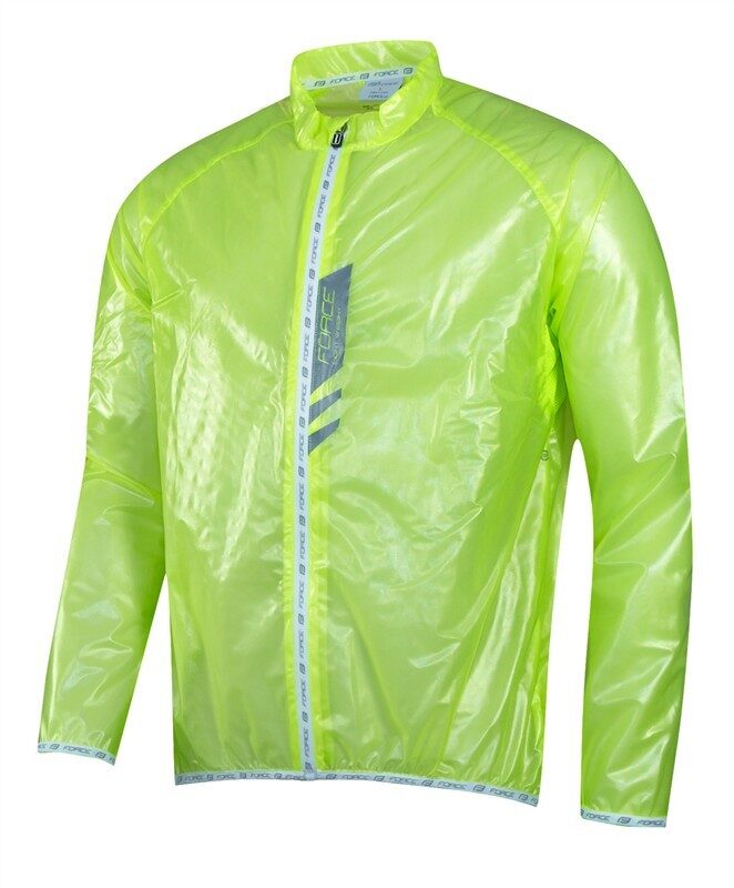 jacheta force lightweight verde fluo s