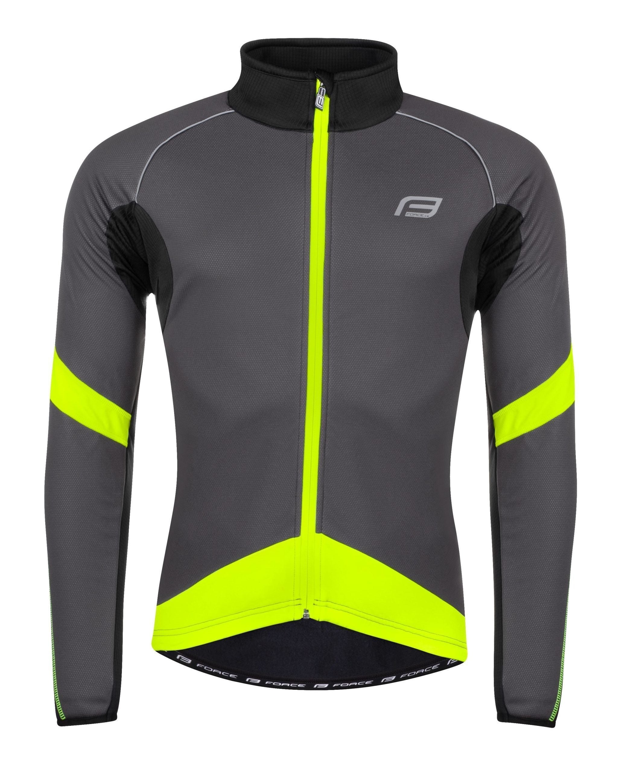 jacheta force x70 windster gri negru fluo m 2 scaled