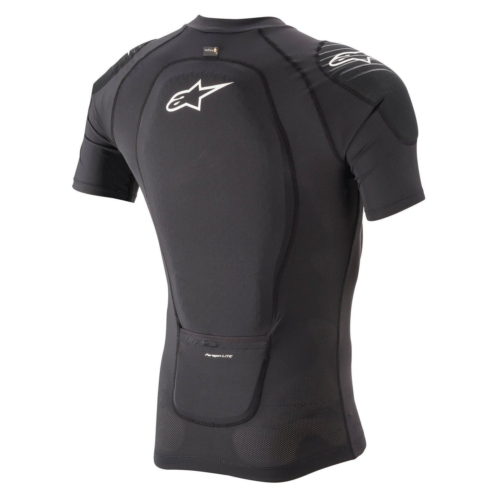 jacheta protectie alpinestars paragon lite ss negru l 1
