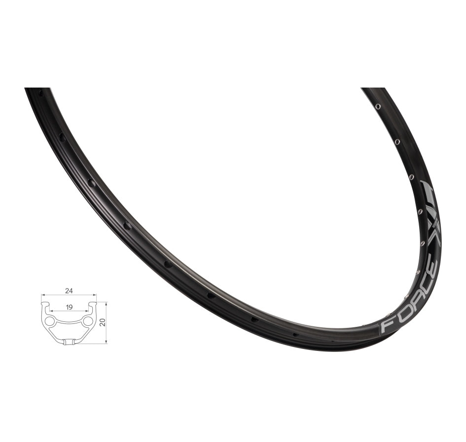 Janta Force XC Basic Disc 559x19 36H neagra