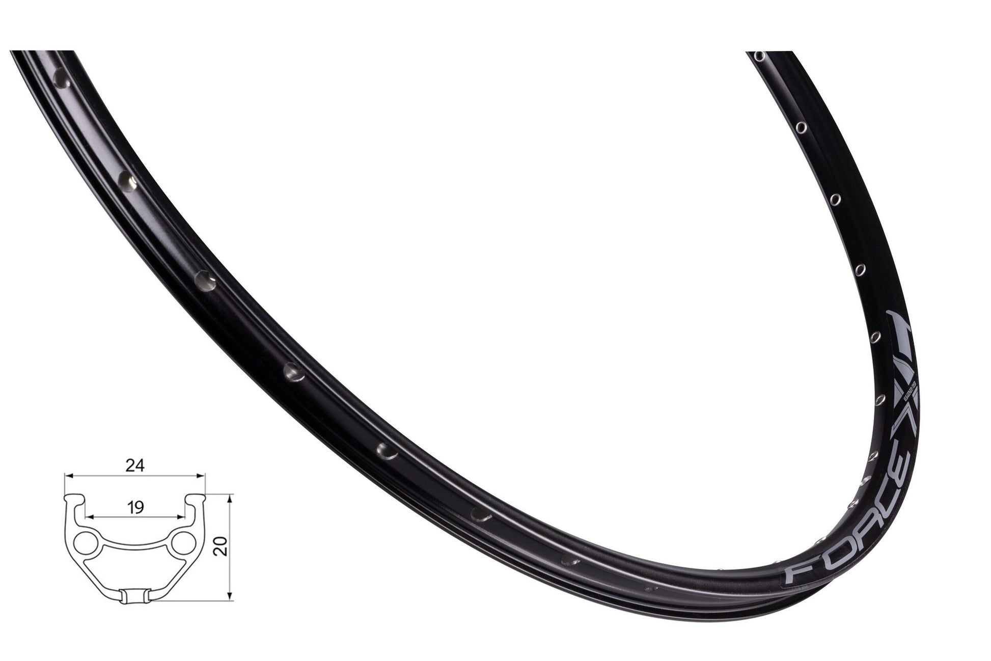 janta force xc basic disc 622x19 32h neagra scaled