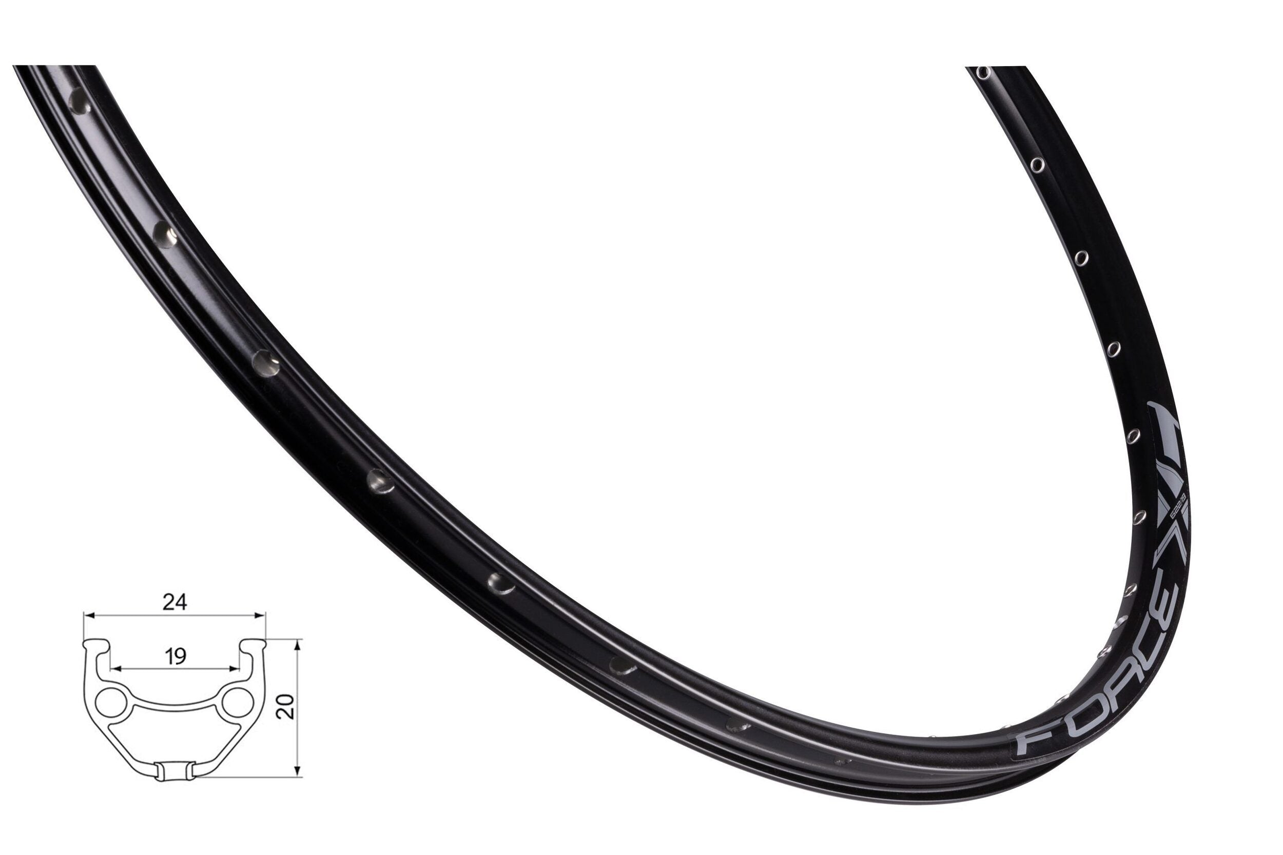 janta force xc basic disc 622x19 32h neagra scaled