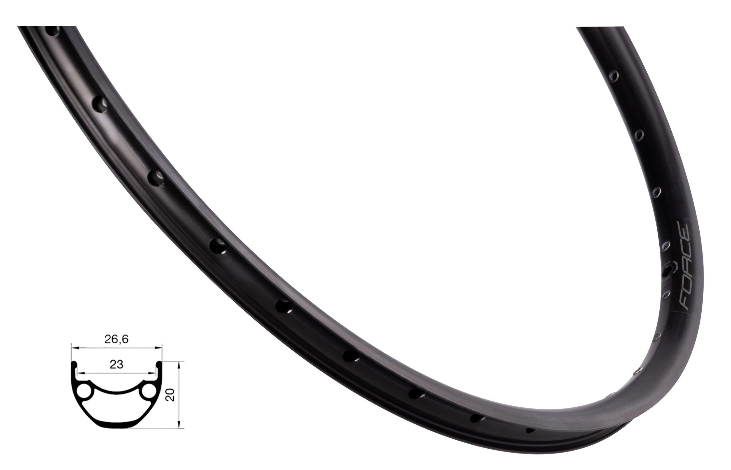 Janta Force XC Disc  559x23 32H black