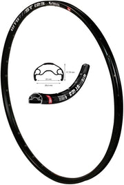 Janta WTB ST I23 TCS 2.0, 29/700C, 32H, disc only, PV, neagra anodizat, (W120-4471)