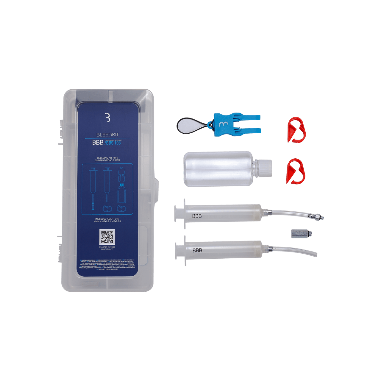 Kit aerisire frane BBB DiscBrake pentru Shimano