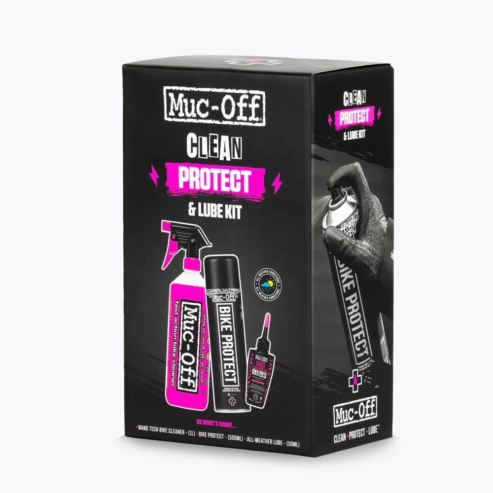 Kit intretinere Muc-Off Clean Protect and All Weather Lube