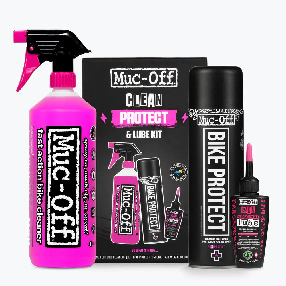 Kit intretinere Muc-Off Clean Protect and All Weather Lube