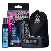 kit muc off pentru curatare ochelari vizor si lentile