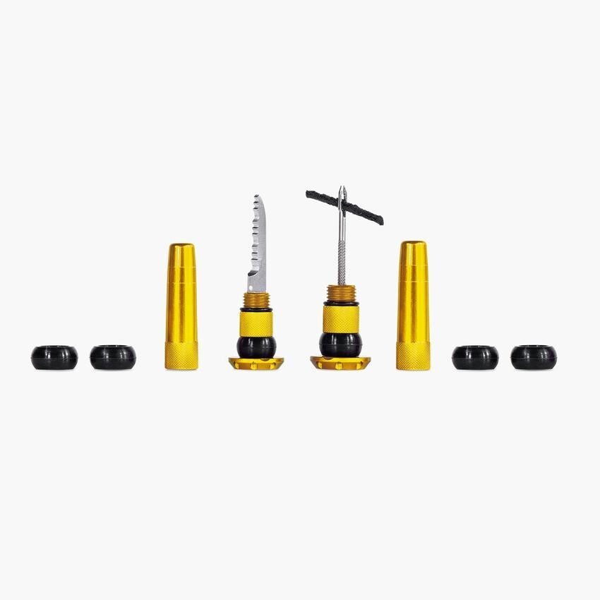 kit reparatie muc off stealth tubeless puncture plug auriu 1