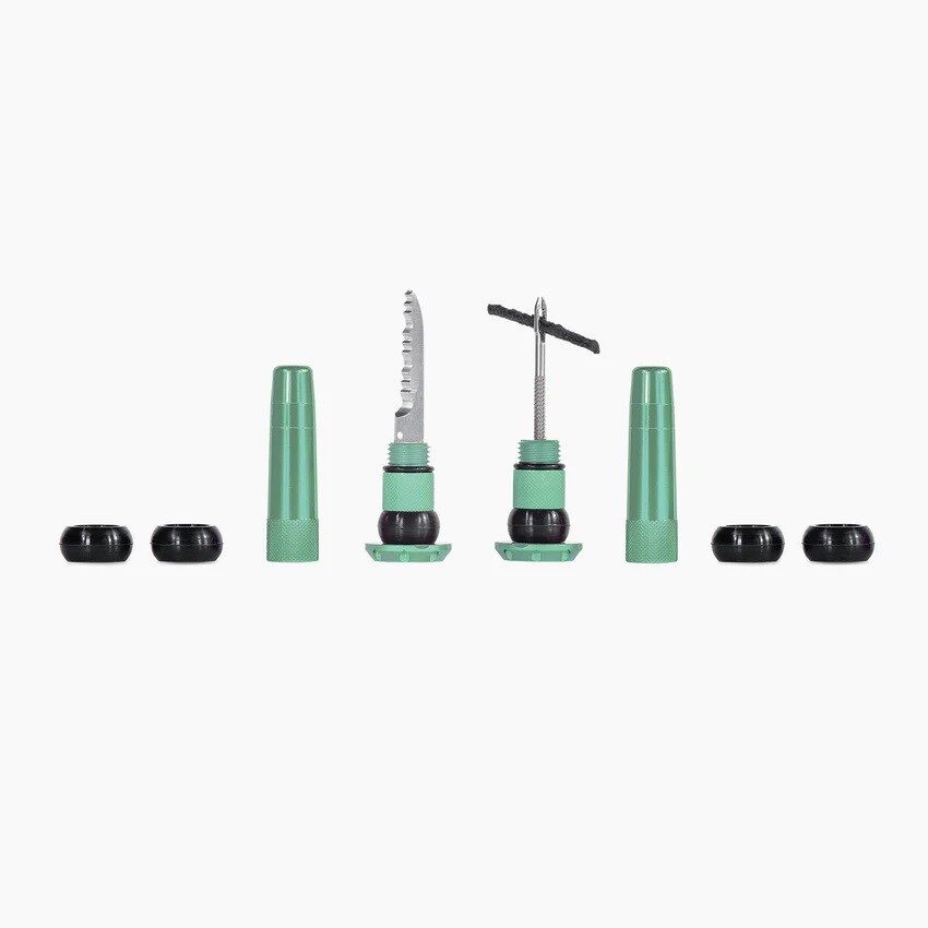 kit reparatie muc off stealth tubeless puncture plug turcoaz