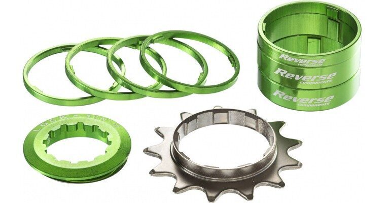 kit single speed reverse 13t verde