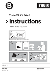 Kit Thule 183042 - instructiuni de montaj (pagina 1)