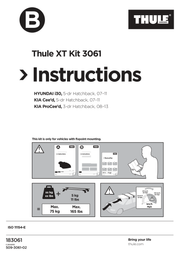 Kit Thule 183061 - instructiuni de montaj (pagina 1)