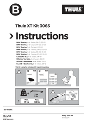 Kit Thule 183065 - instructiuni de montaj (pagina 1)