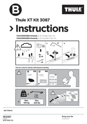 Kit Thule 183087 - instructiuni de montaj (pagina 1)