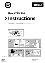 Kit Thule 183116 - instructiuni de montaj (pagina 1)