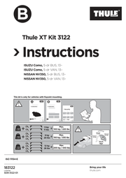 Kit Thule 183122 - instructiuni de montaj (pagina 1)