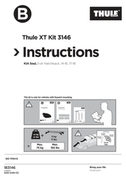 Kit Thule 183146 - instructiuni de montaj (pagina 1)