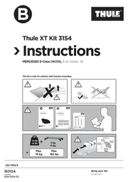 Kit Thule 183154 - instructiuni de montaj (pagina 1)