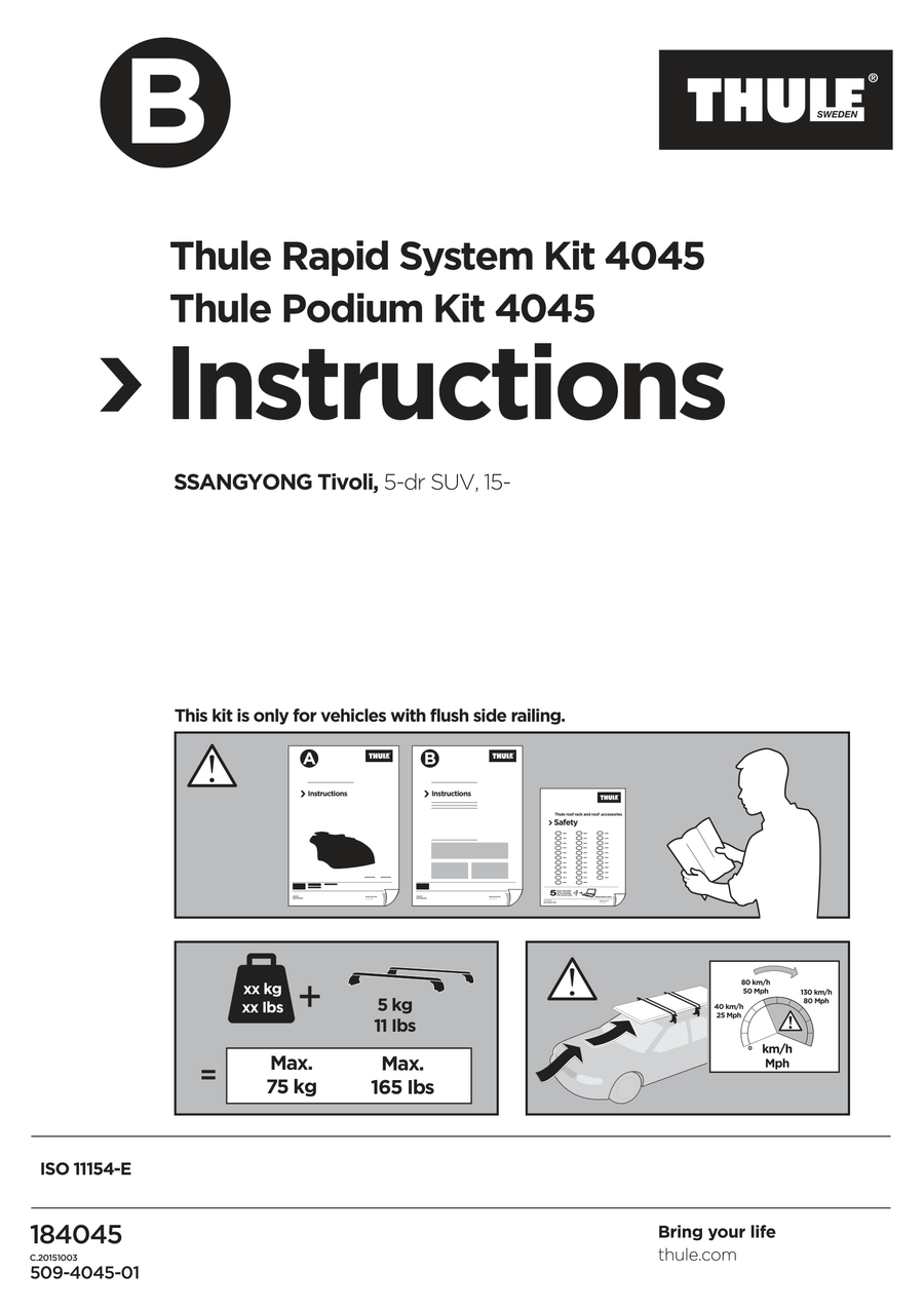 Kit Thule 184045