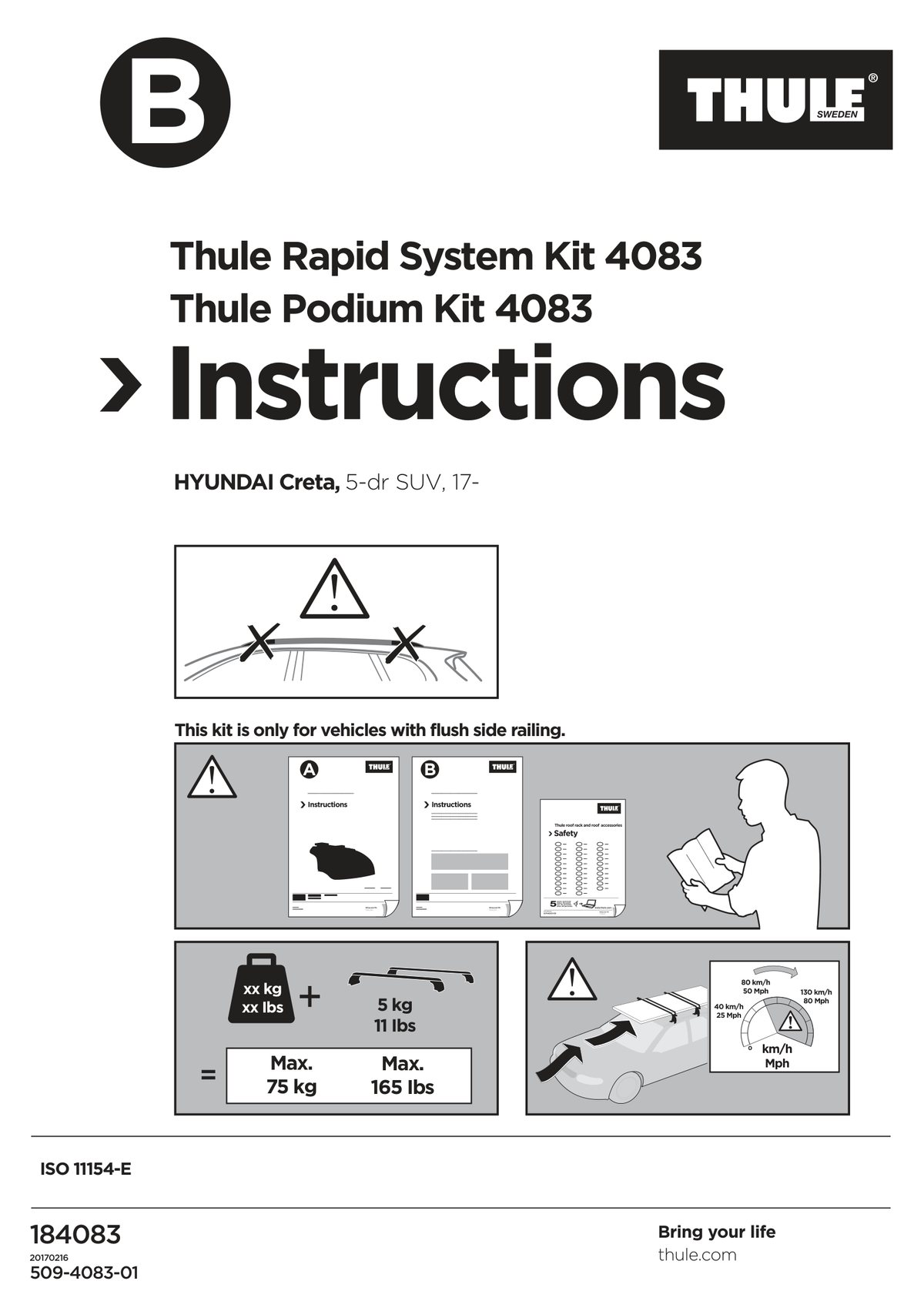 Kit Thule 184083