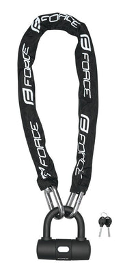 lacat cu zale force 100 cm 10 mm negru