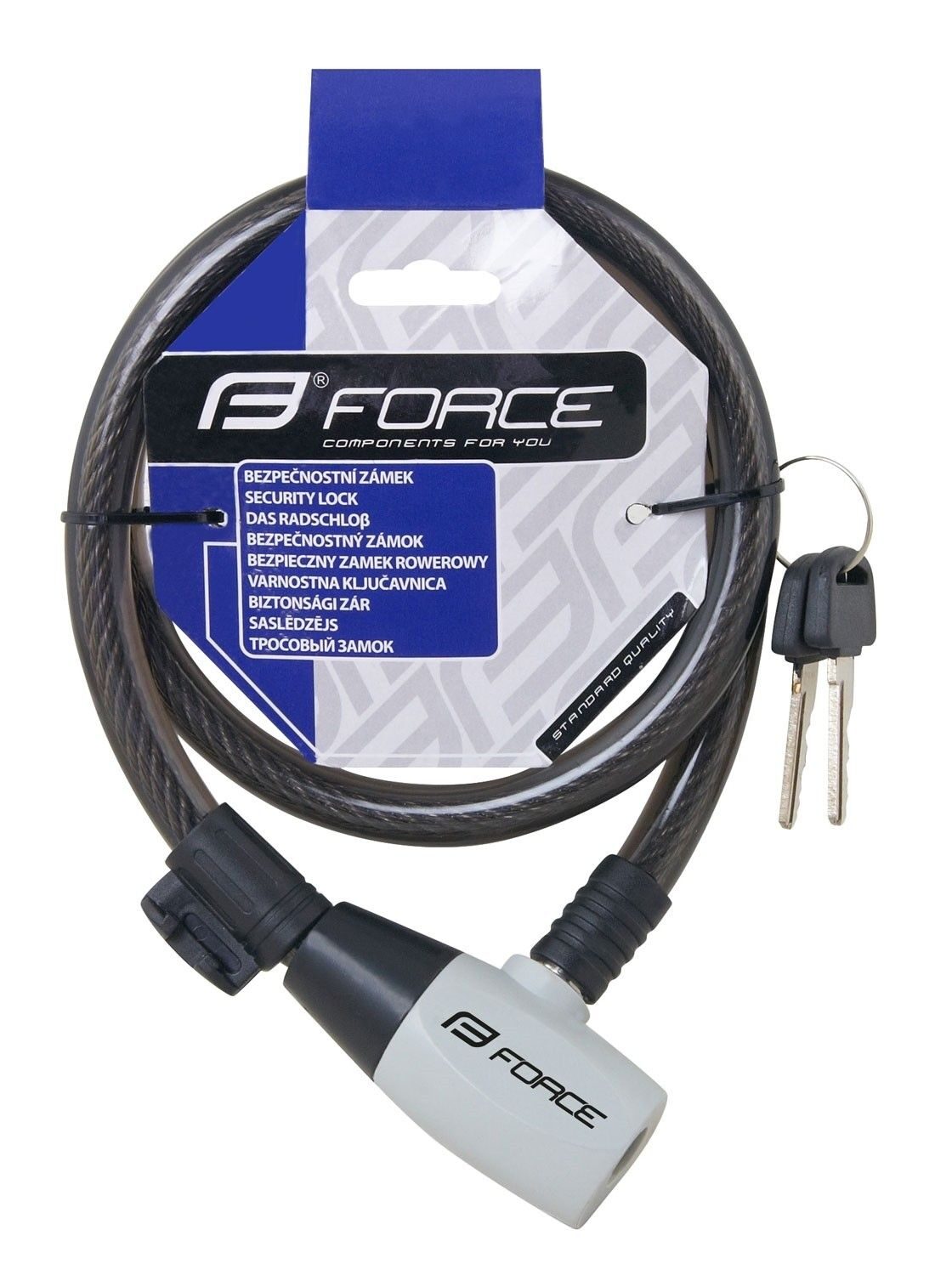 lacat force f ron 80cm 12mm negru cu suport 1