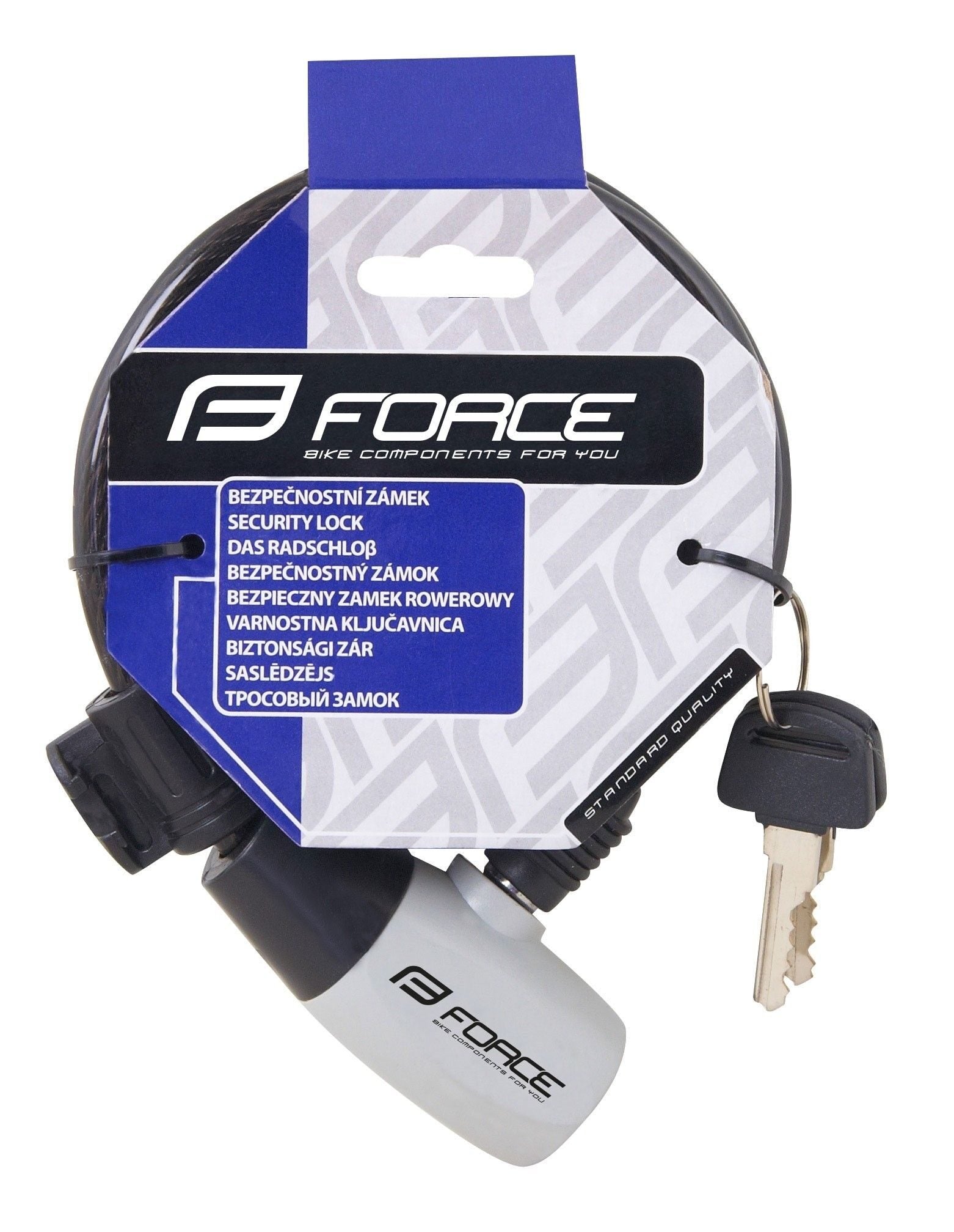 lacat force ron 185 cm 8 mm negru 1