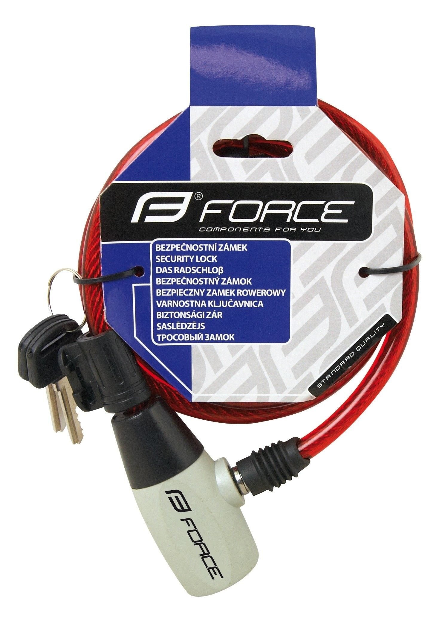 lacat force ron 185 cm 8 mm rosu 1