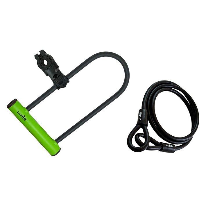 lacat luma enduro 35 hu 320 verde cu suport sopmulti c4 plus bucla