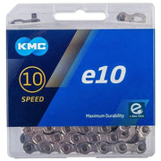 lant kmc e10 silver 10 viteze 122 zale ebike argintiu
