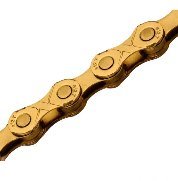 lant kmc e12 ti n 12 viteze 130 zale ebike gold 1