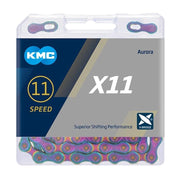 lant kmc x11 aurora blue 11 viteze 118 zale