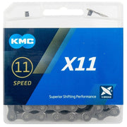 lant kmc x11r grey 11 viteze 114 zale set 25 bucati