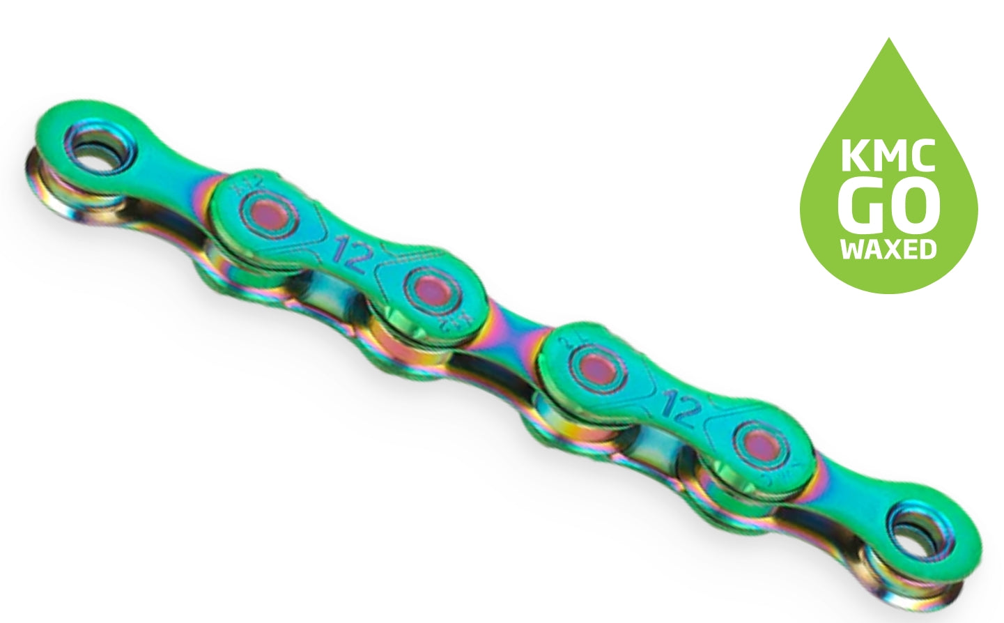 Lant KMC X12 Aurora/Green 12 Viteze 126 Zale ceruit