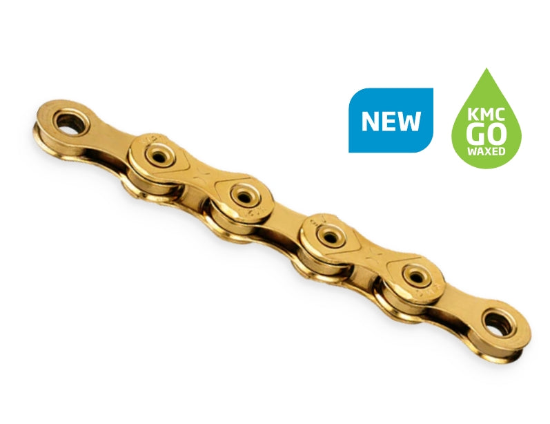 Lant KMC X12 Ti-N Gold 12 viteze 126 Zale ceruit