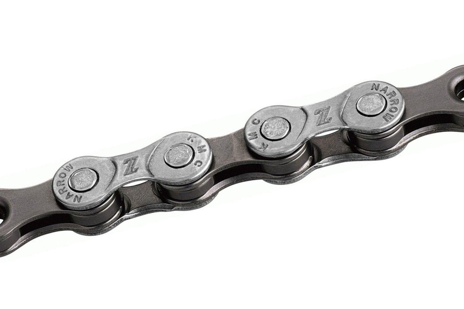 lant kmc z83 silver grey 8 viteze 114 zale set 25 bucati