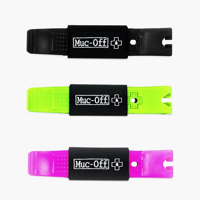 leviere muc off rim stix tyre levers negru verde roz set 24 buc