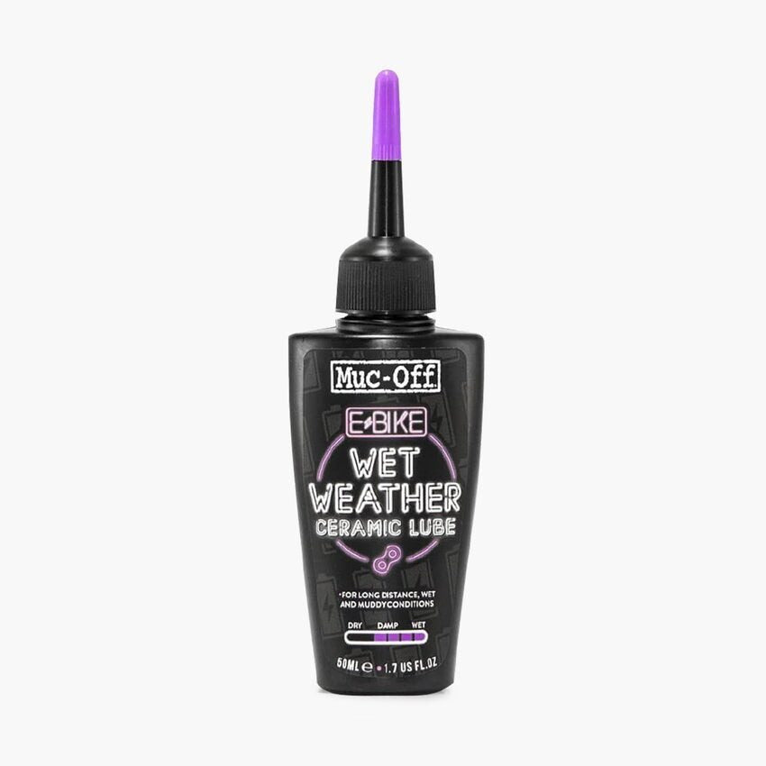 lubrifiant muc off ebike wet weather chain lube50ml