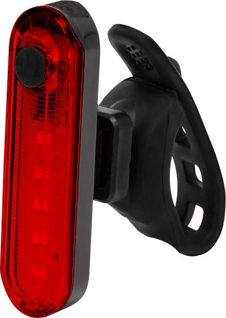 Lumina spate Fivestars Re.Light RTL-50, 5 leduri COB, acumulator 150 mAh, USB Type-C, lumina rosie