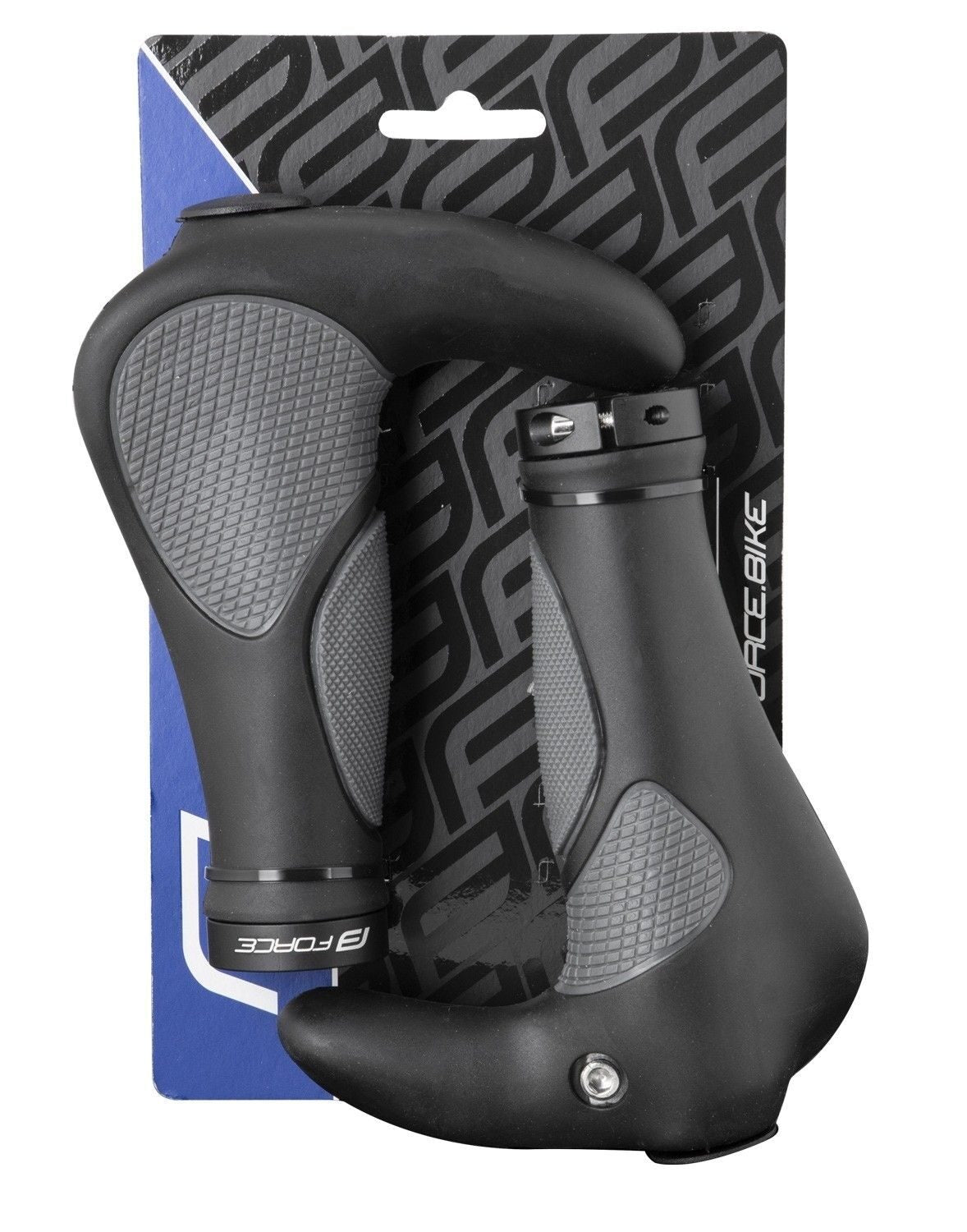 mansoane cu coarne force gel 102mm black grey 1