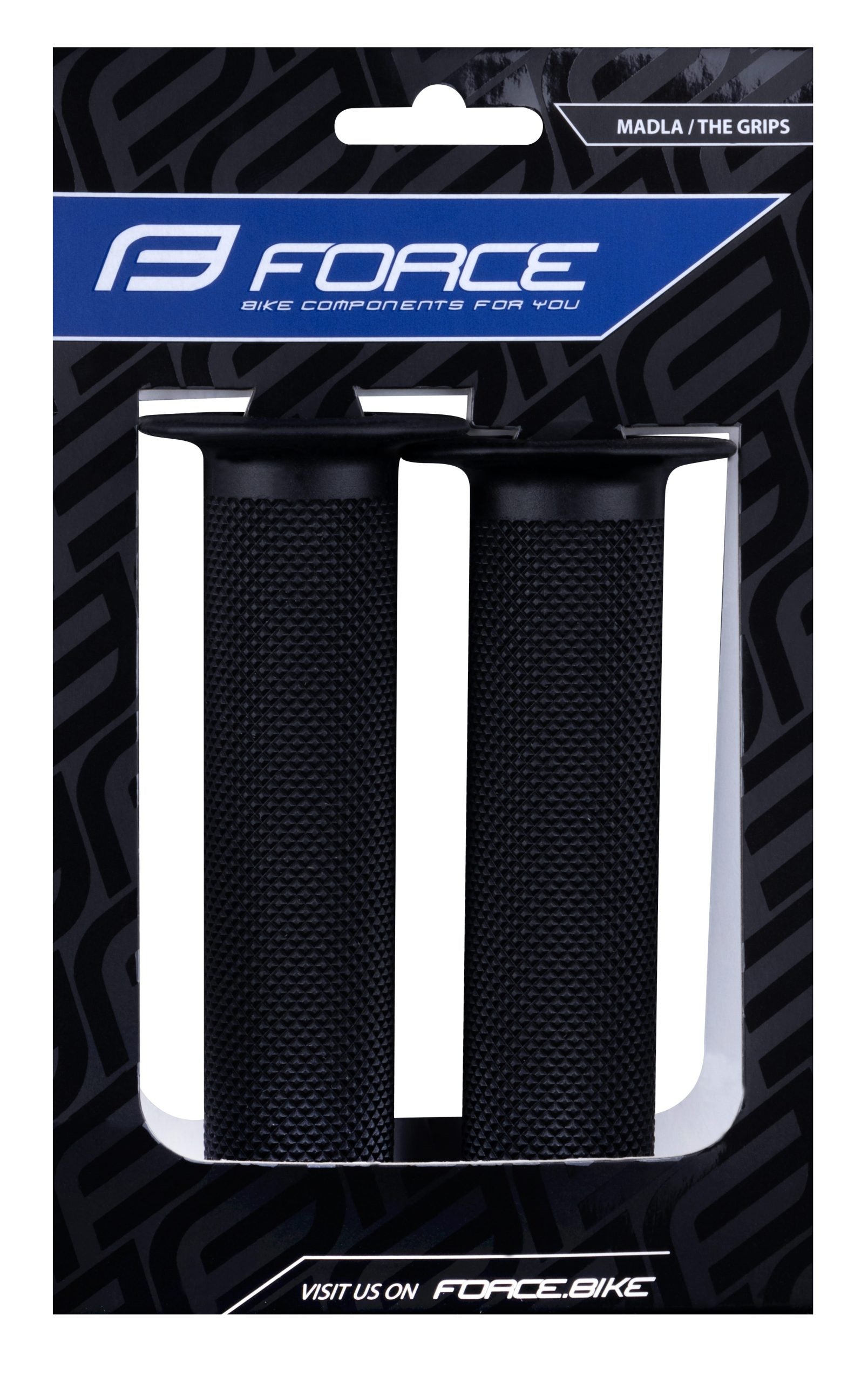 Mansoane Force BMX 130 cauciuc negre