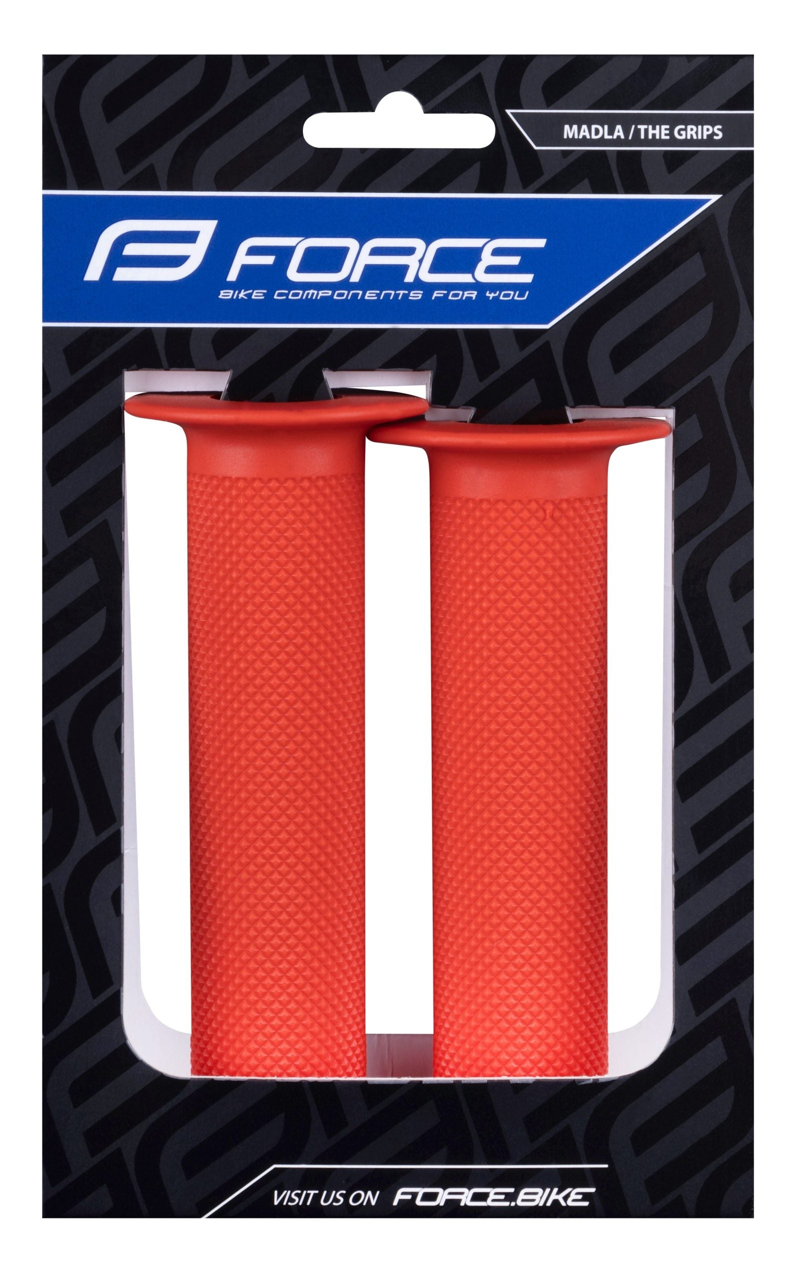 Mansoane Force BMX 130 cauciuc Rosii