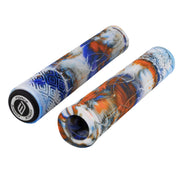 Mansoane Force BMX160 cauciuc, alb-albastru-portocaliu